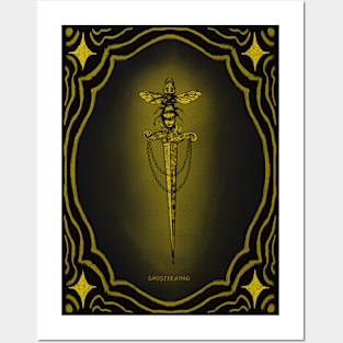 Bee Dagger Posters and Art